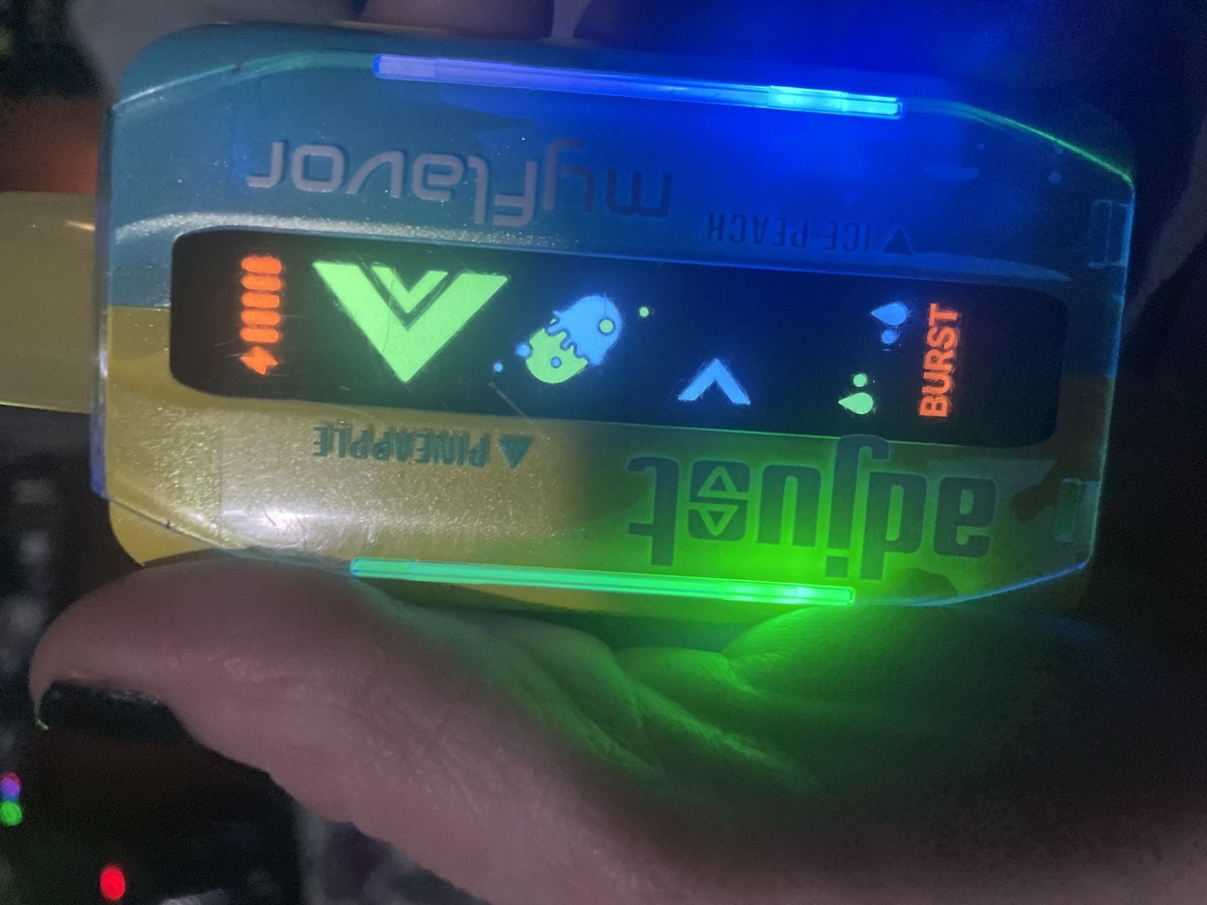 pineapple and peach adjust myflavor 40k