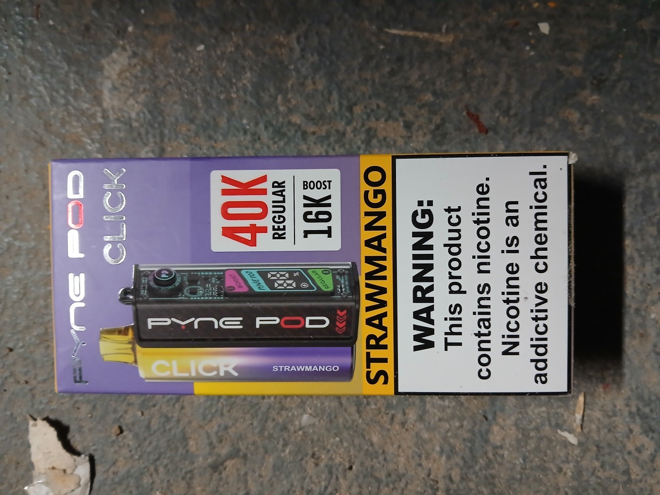strawberry mango pyne pod click 40k