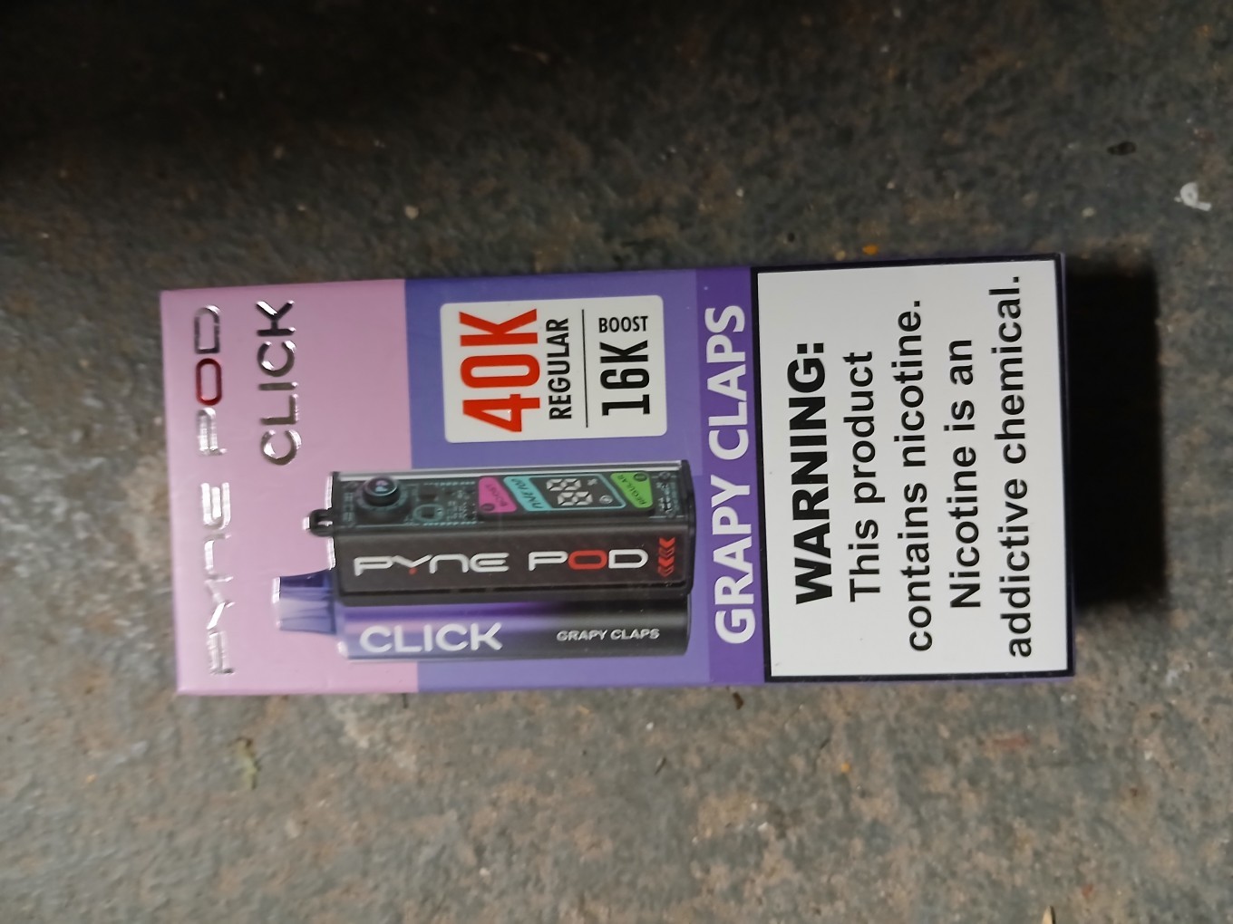 grape claps pyne pod click 40k