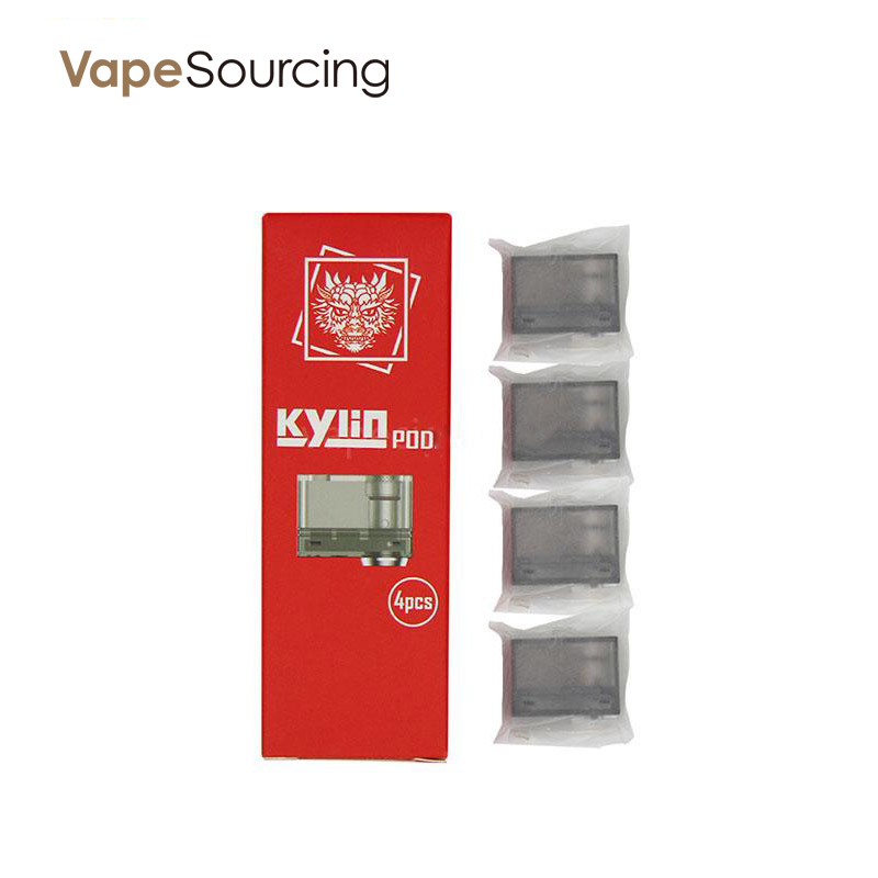 Hugo Vapor Kylin Replacement Pod Cartridge 3ml (4pcs/pack)