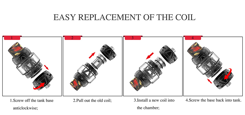 Horizon Falcon 2 Sub Ohm Tank Change the Coil