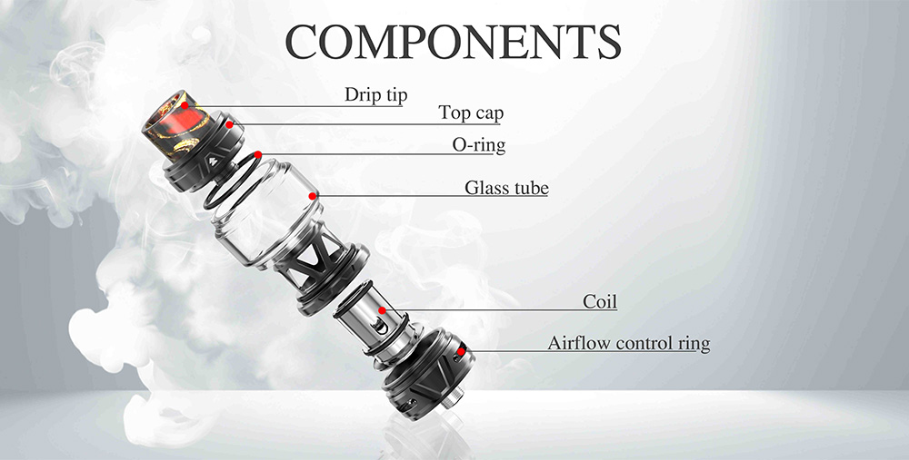 Horizon Falcon 2 Sub Ohm Tank Components