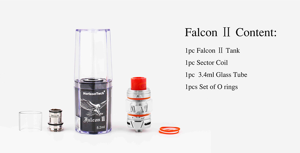 Horizon Falcon 2 Sub Ohm Tank Package Content