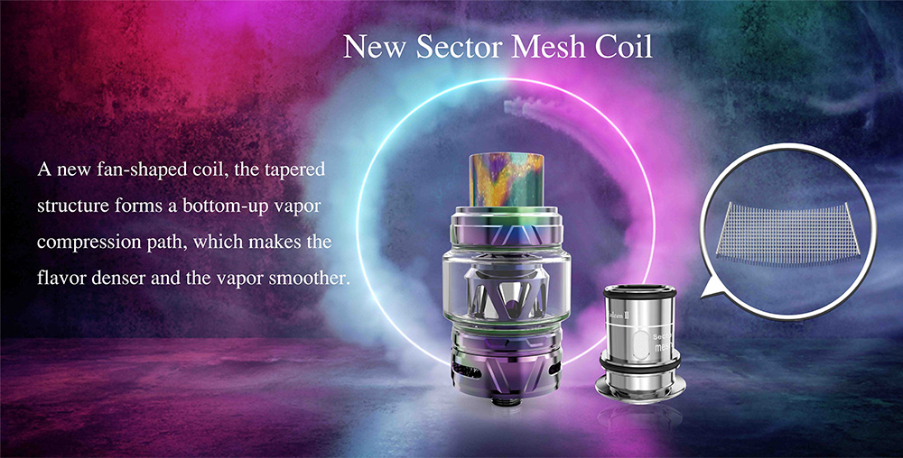 Horizon Falcon 2 Sub Ohm Tank New Sector Mesh Coil