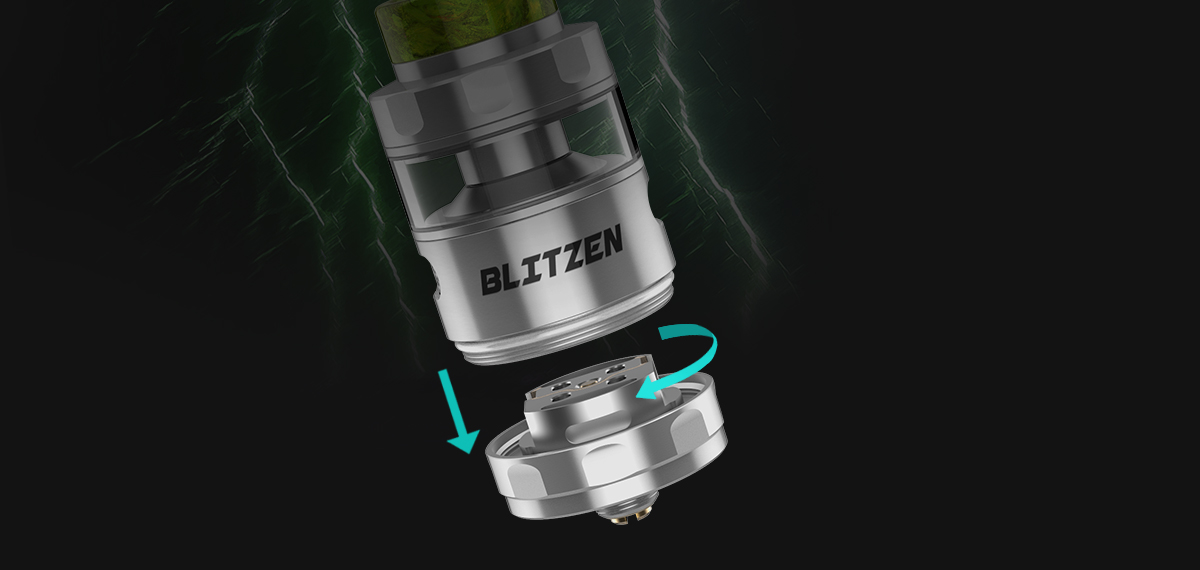 Geekvape Blitzen RTA 24 Build deck