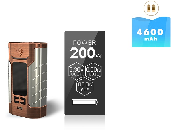 Wismec Sinuous FJ200 TC Box Mod