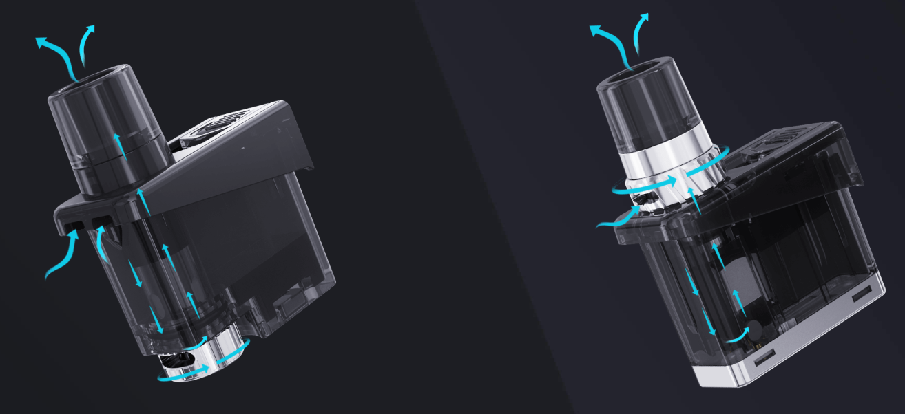 Wismec Preva Replacement Pods Cartridge adjustable airflow system