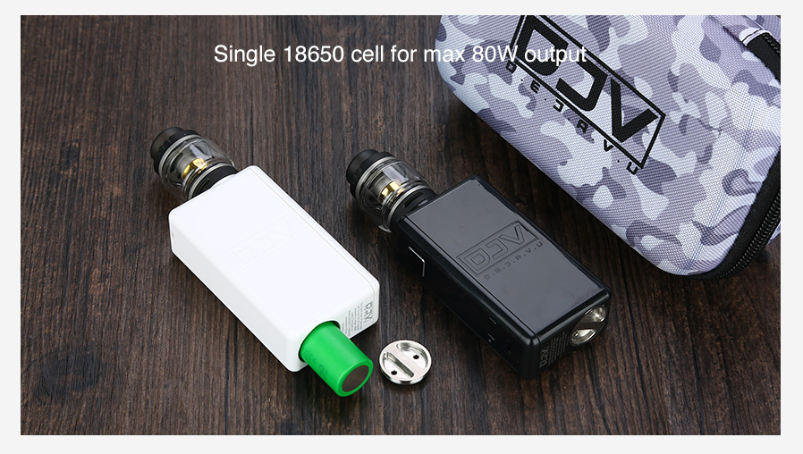 DEJAVU Neon TC Kit single 18650 cell