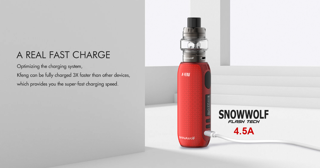 Snowwolf Kfeng Kit 80W 4.5A fast charging