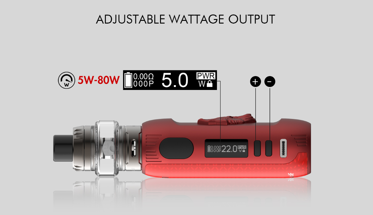 Snowwolf Kfeng Kit 80W adjustable wattage output