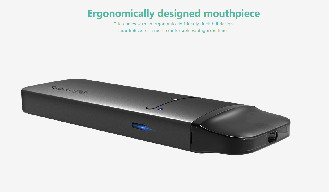 Sorin Trio kit Ergonomically designed mouthpiece