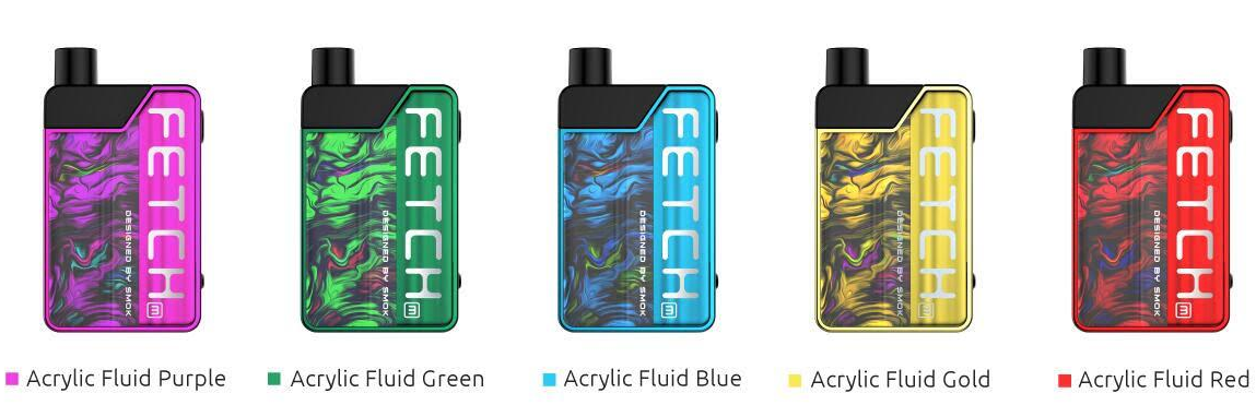 SMOK Fetch Mini Pod System Kit 1200mAh new colors