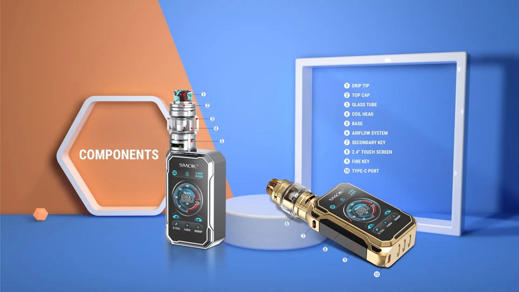 Smok G Priv 3 Kit Components