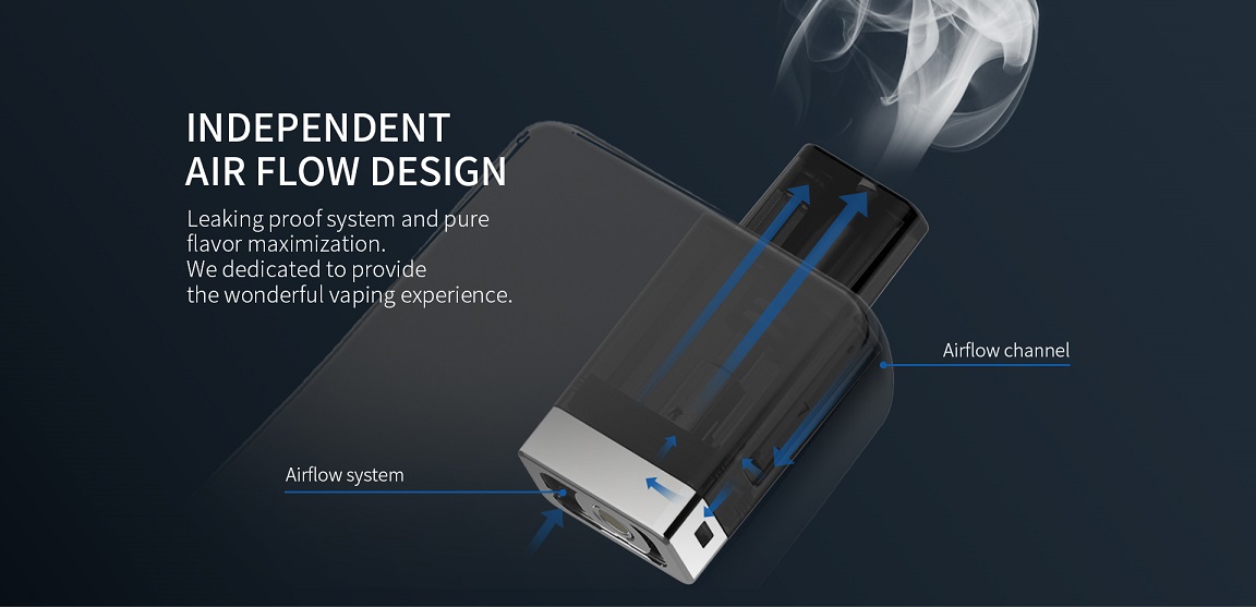 Smoant Charon Baby Independent Airflow Design