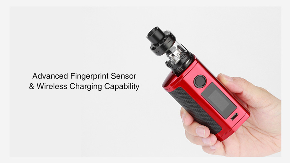 Asmodus Minikin 3S Kit Advanced Fingerprint Sensor& Wireless Charging Capability