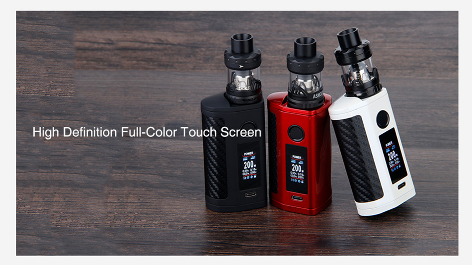Asmodus Minikin 3S Kit High Definition Full-Color Touch Screen