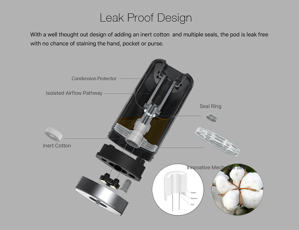 Aspire SLX Kit TPD Version leak proof design