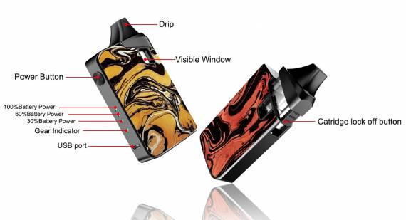 IVTOP Vape Onwe Refillable Pod System Kit component