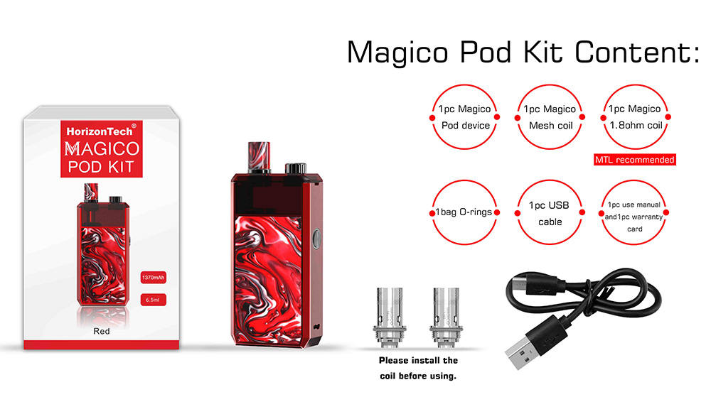 Horizon Magico Pod System Kit content