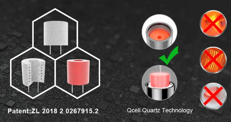 Airis Nico Pod System Kit Patented Qcell Quartz Coil Technology