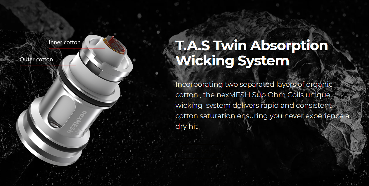 OFRF nexMESH T.A.S Twin Absorption Wicking System