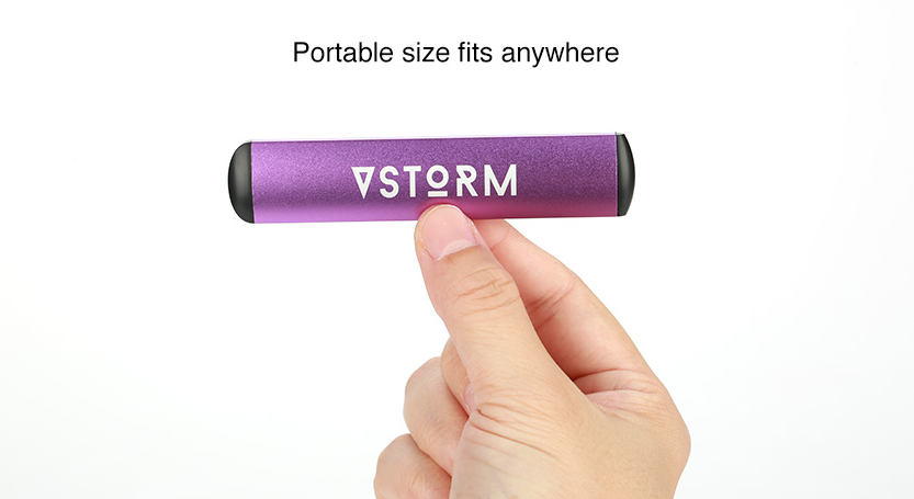 Vapor Storm D2 Disposable Pod Kit Portable size