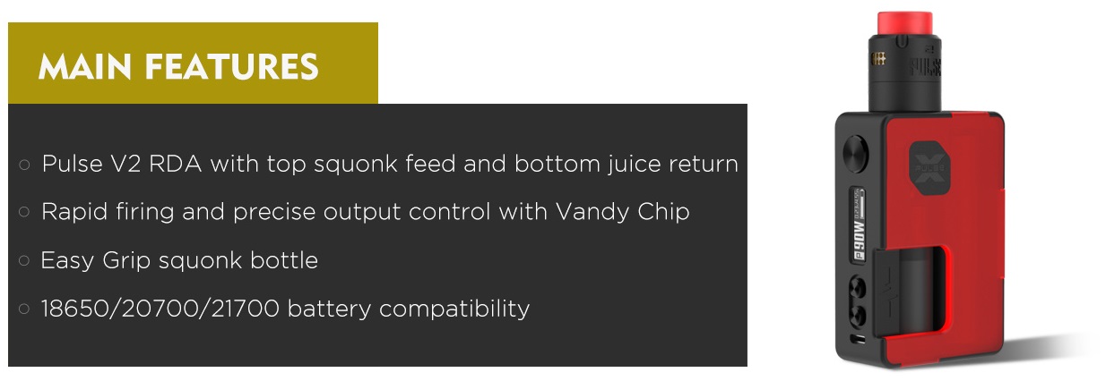 Vandy Vape Pulse X kit Special Edition
