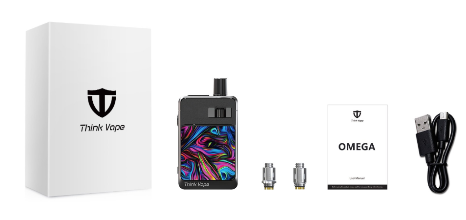Think Vape OMEGA Package Contents