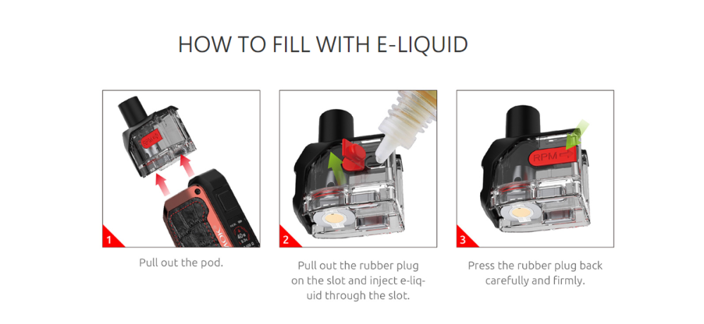 smok alike kit fill liquid method