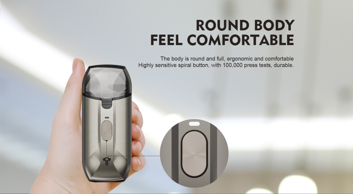 Comfortable Teslacigs Aerolite Pod kit