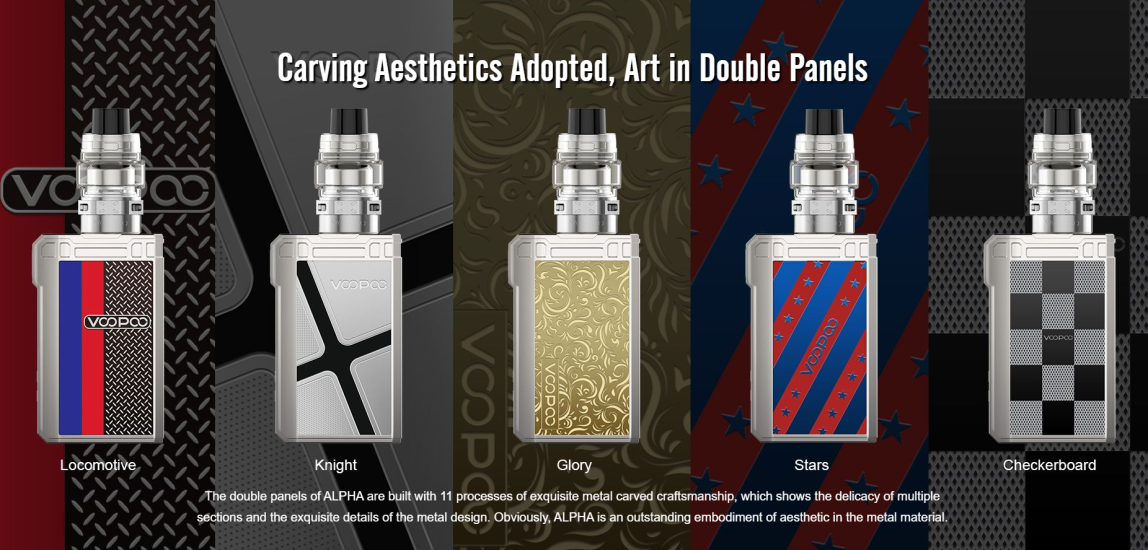 voopoo alpha zip art panels