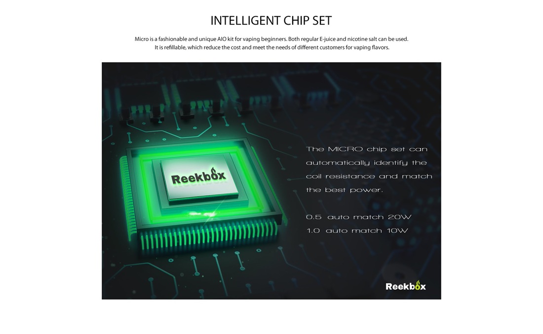 Asvape Micro Intelligent Chip Set