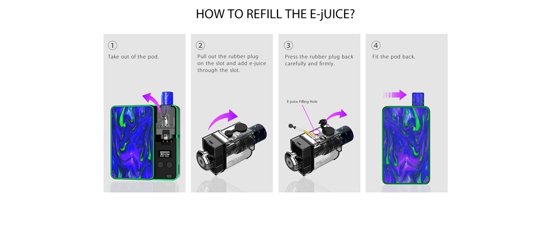 Asvape Micro Refill Juice Method