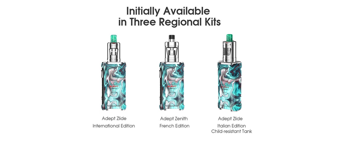 Innokin Adept Available in Three Regional Kits