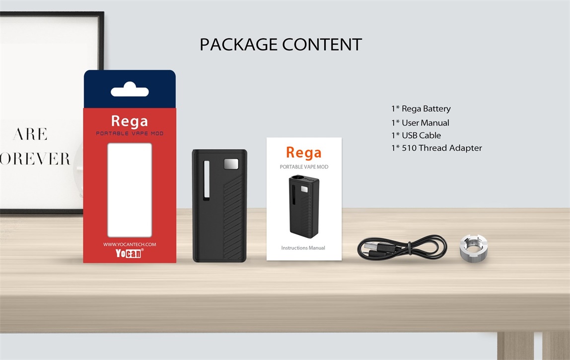 Yocan Rega Package Content