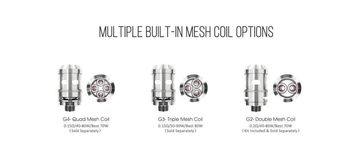 freemax gemm 80w kit coil options