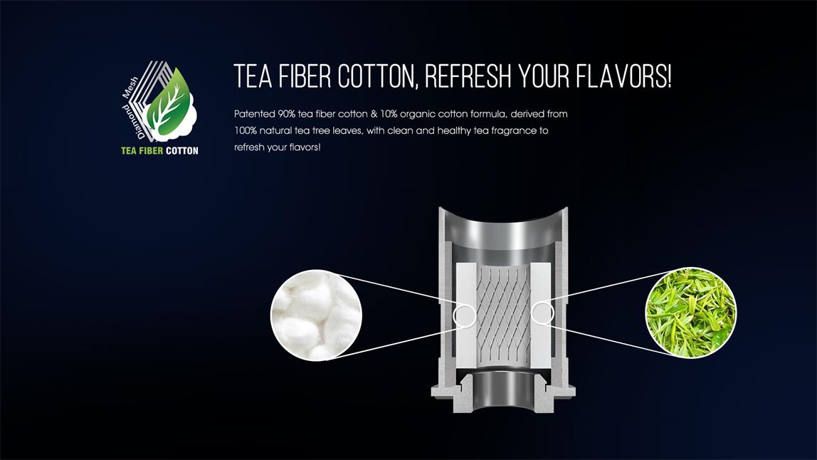 freemax gemm 80w kit tea fiber cotton