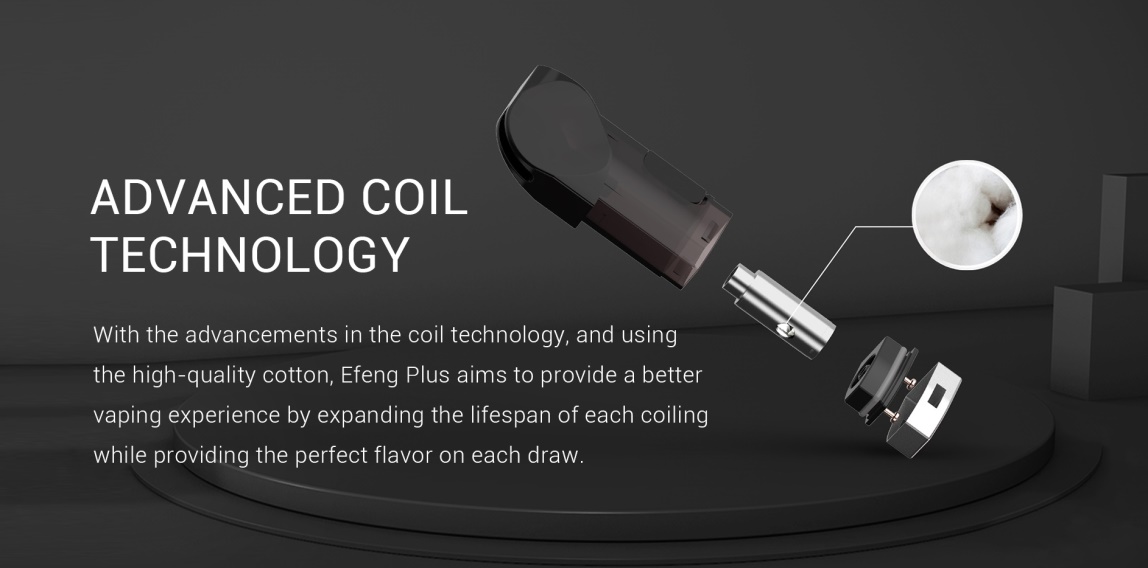 Efeng Plus Kit Advanced Coil Technology