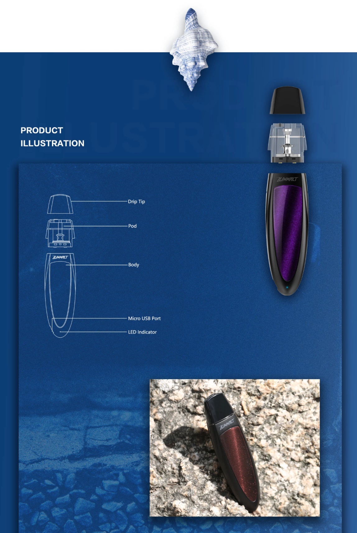 Uwell Zumwalt Product Illustration