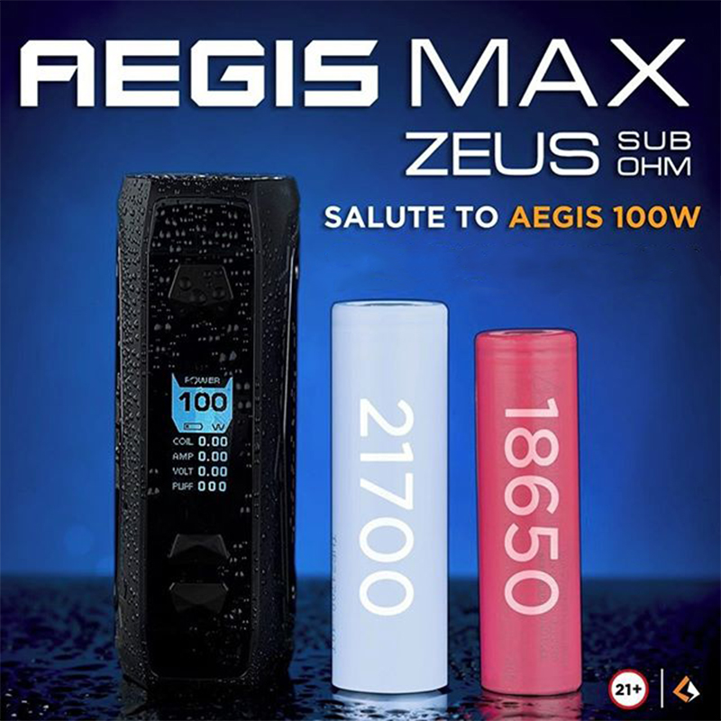 Geekvape Aegis Max Kit 100W with Zeus Sub Ohm Tank