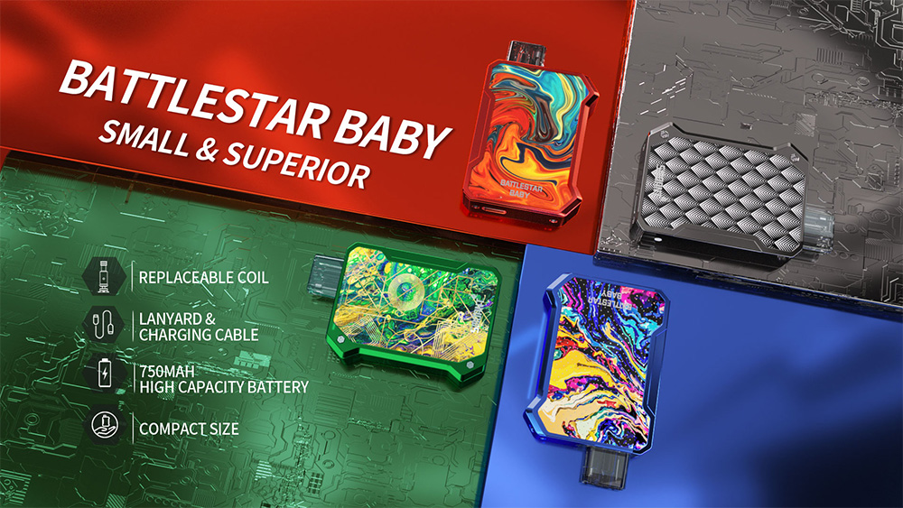 Smoant Battlestar Baby Kit Small and Superior