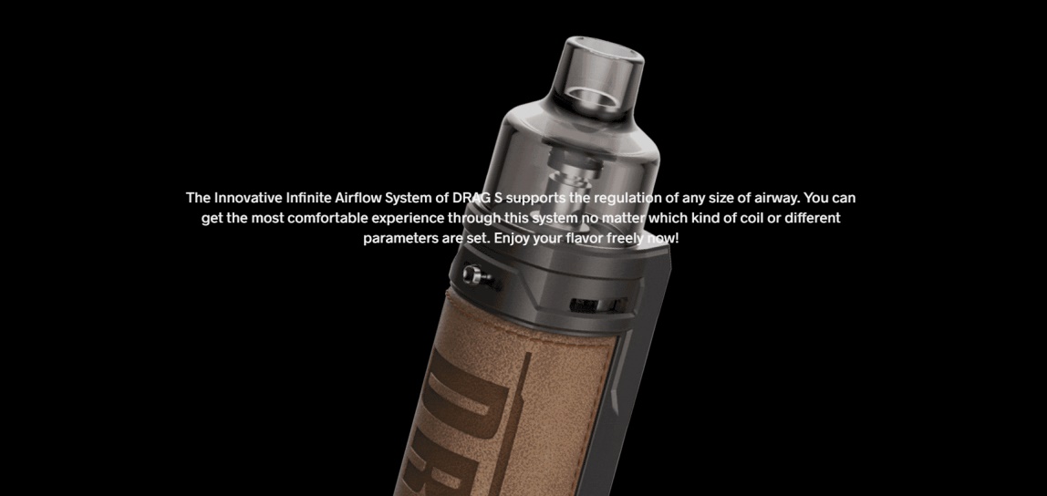 VOOPOO Drag S Infinite Airflow System