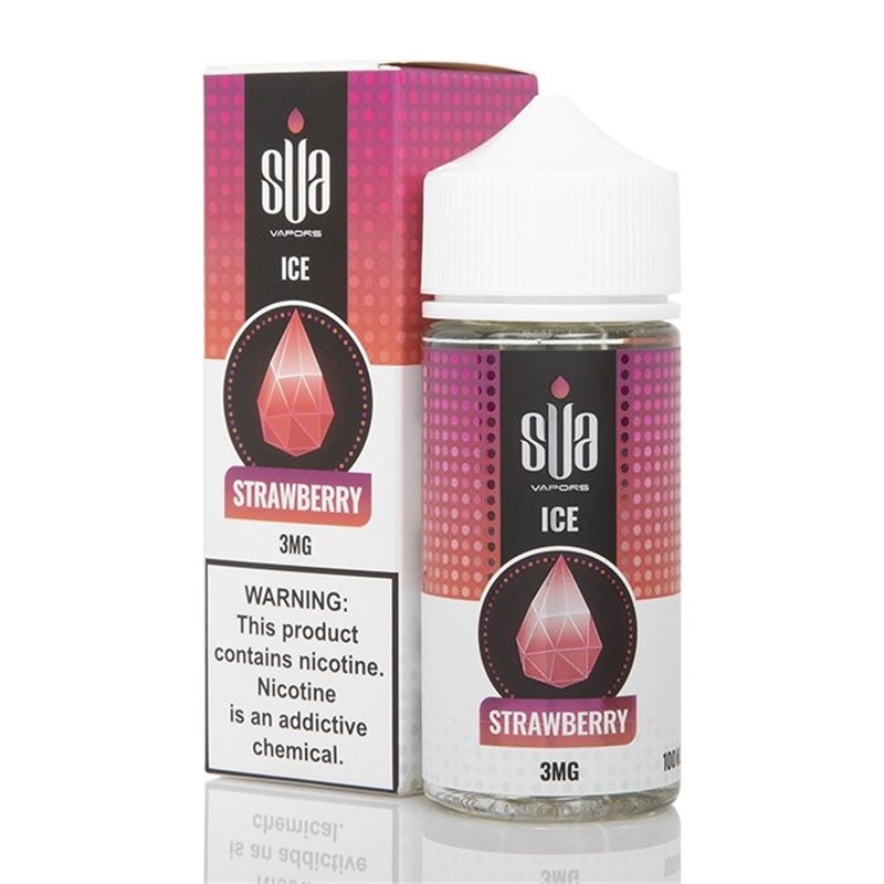 UA Vapors Ice Strawberry E-juice review