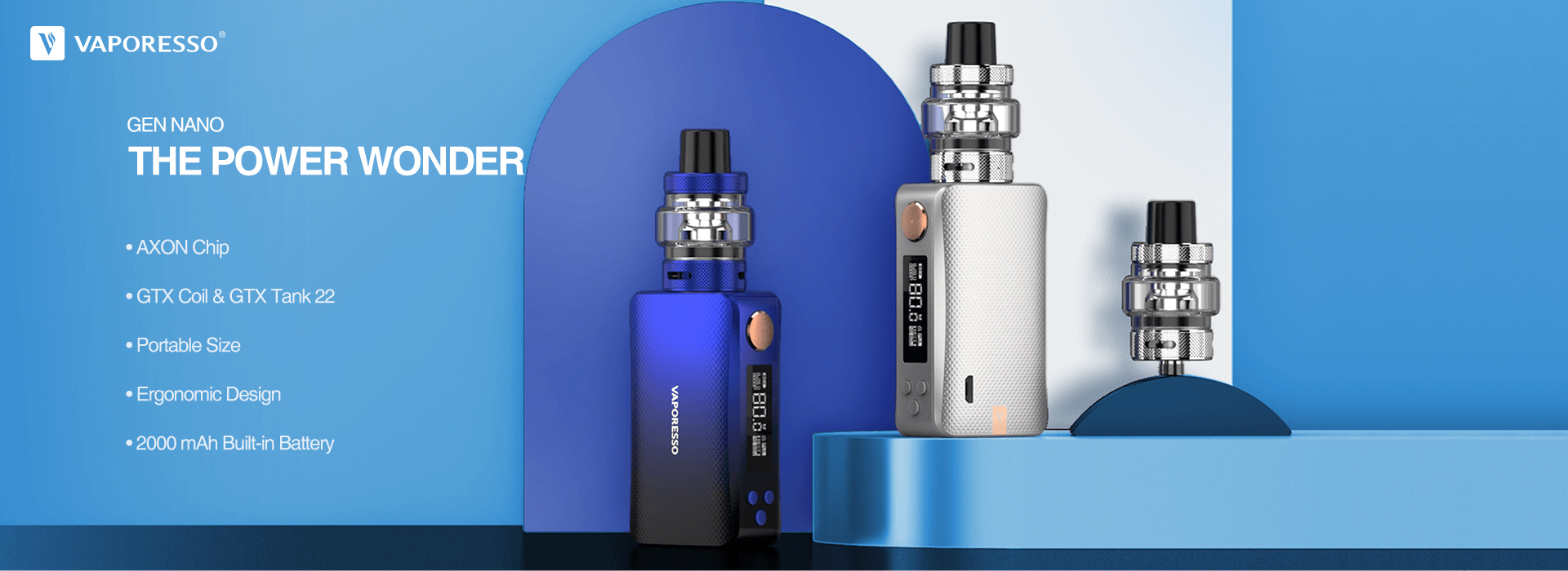 Vaporesso GEN Nano Kit with GTX Tank 22