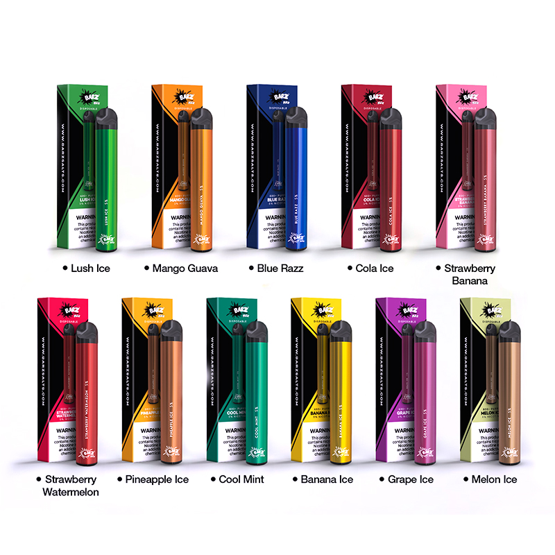 Barz Max Disposable Pod Kit Fits Within The Palm Of The Hand A 