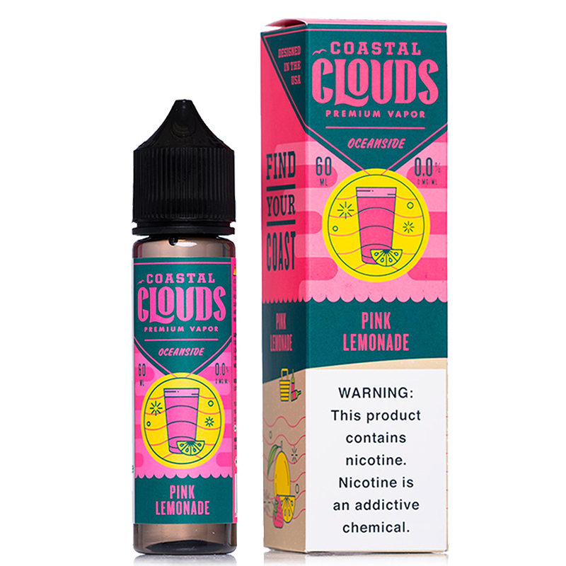 Coastal Clouds Oceanside Pink Lemonade E-juice 60ml