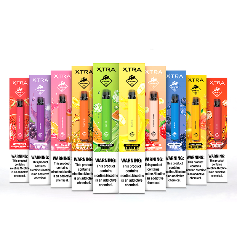 Tugpod XTRA Disposable Pod Device 1500 Puffs 800mAh 5ml (1pc/pack ...