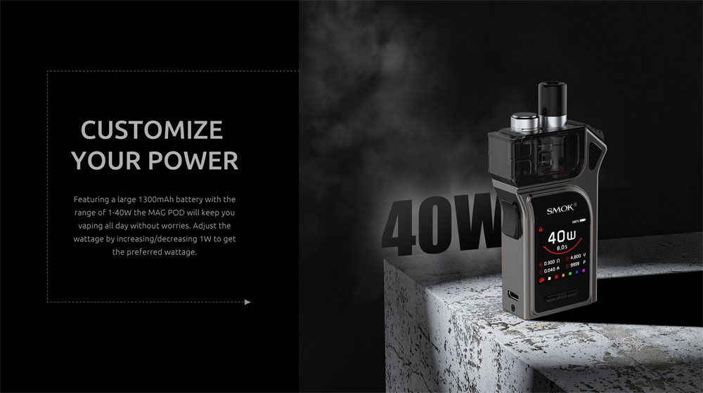 SMOK Mag Pod Customize Power