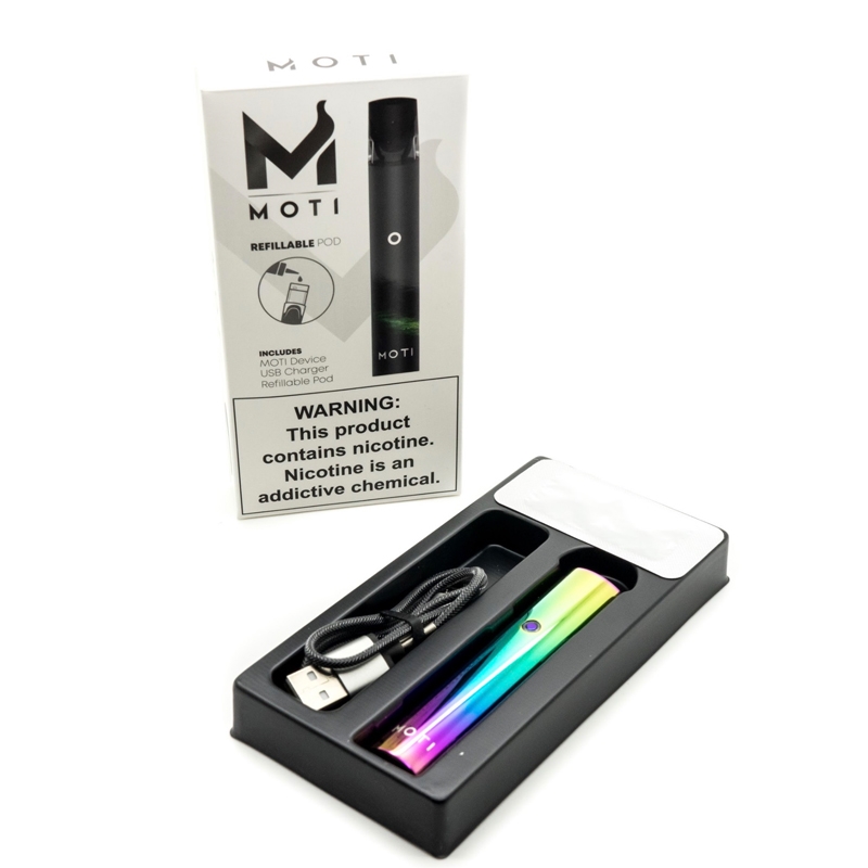 moti pod vape kit package