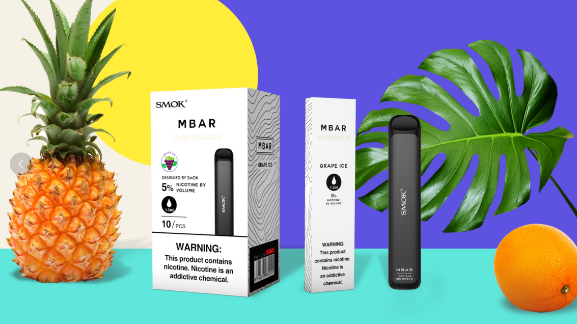 SMOK MBAR Disposable Device and Package